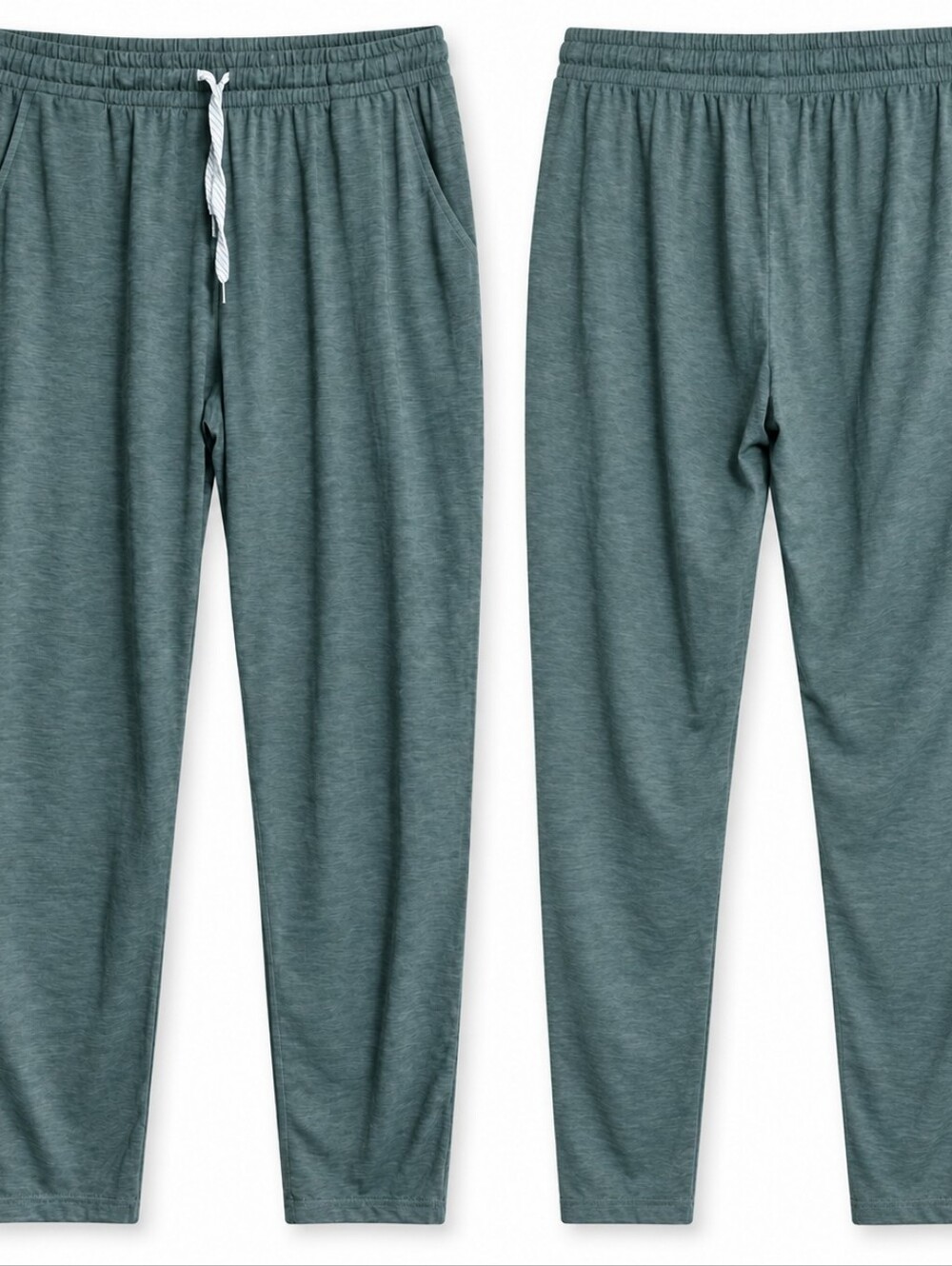 Member’s Mark Favorite Soft Slim Pants Women’s Large Teal Green Pull-On Athleisu